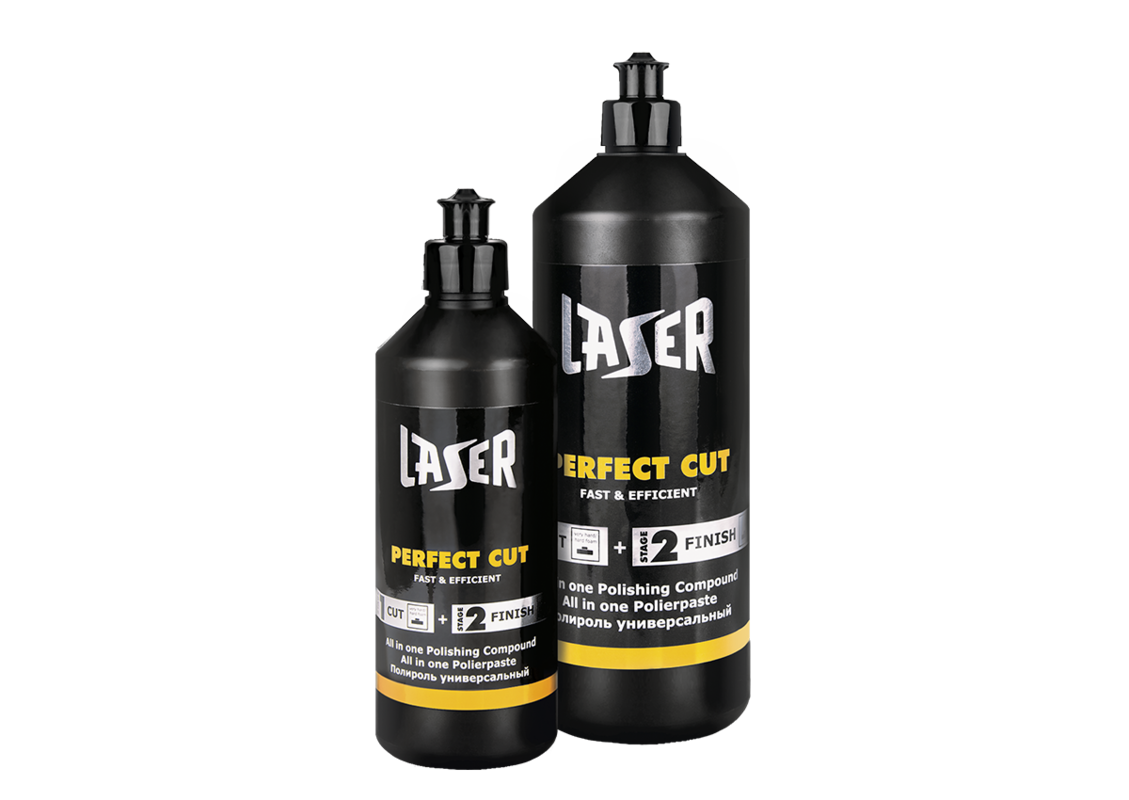 LAZER Perfect Cut All-in-One Polishing Compound + 3 Microfiber